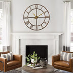 40 Inch Large Wall Clock for Living Room Decor – Easy-Assembly Silent - Image 3