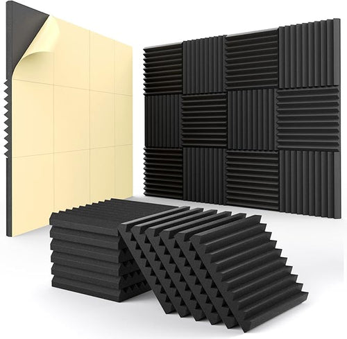 48 Pack Sound Proof Foam Panels by HEMRLY