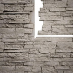 EverStone Acadia Ledge Faux Stone Panel, Desert Sand Color - Image 11
