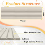 Self-Adhesive 3D Acoustic Wall Panels 5 Pack - Image 2