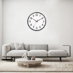 Wall Clocks Battery Operated 10 inch Modern Wall Clock, Silent Non Ticking Wall - Image 8
