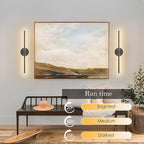 KARTOOSH Battery Operated Wall Sconces Set of Two, - Image 3