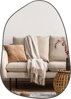 PERFNIQUE Irregular Wall Mirror Asymmetrical Mirror, Decorative Modern Wall - Image 2