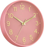 Roymnie Silent Wall Clocks Battery Operated 10 Inch-Modern Non Ticking Analog - Image 8