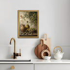 Wood Framed Olive Kitchen Wall Art, Vintage Rustic Still Life Canvas Print - Image 7