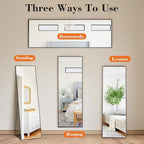 Sweetcrispy 56"x15" Full Length Mirror, Leaning or Standing Full Body Mirror - Image 6