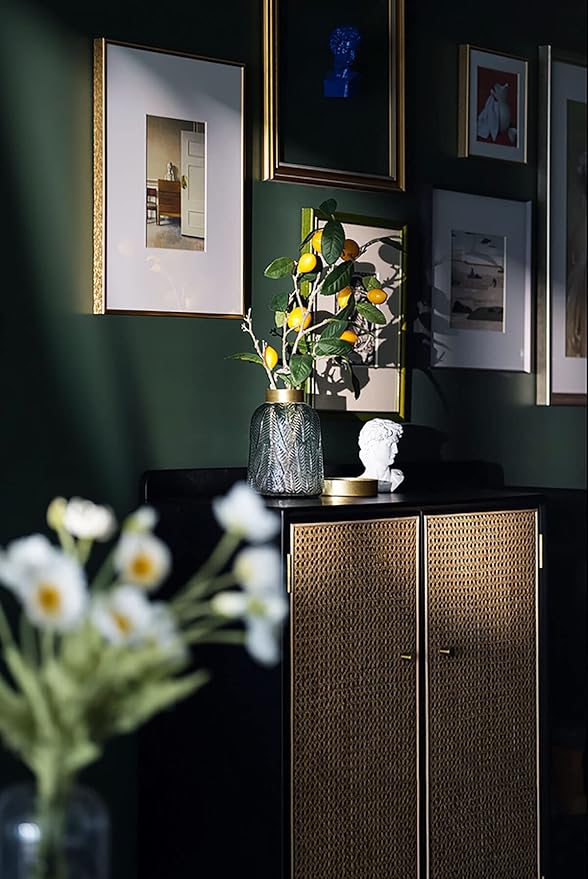 Dimoon 236''x15.7'' Emerald Dark Skin Peel and Stick Wallpaper Contact Paper - Image 4