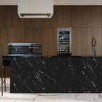 Abyssaly Black Marble Contact Paper Peel and Stick Countertops Waterproof Matte - Image 9
