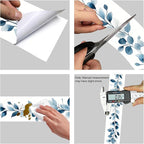 HOMETITUTE Wallpaper Border Peel and Stick Self Adhesive Decorative Wall Trim - Image 8