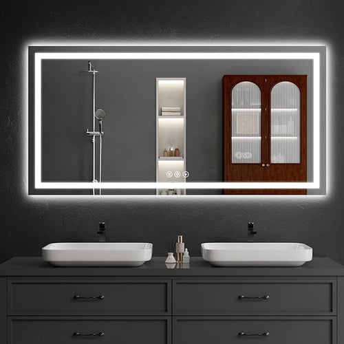30"x60" LED Bathroom Mirror by WISSMILESHOME