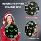 12-inch modern silent wall clock - Image 2