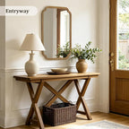 WallBeyond 24" x 36" Rounded Corner Arch Wall Mirror - Image 4