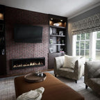 EverStone Aged Brick Faux Brick Panel, 46 7/8"W x 27"H x 1 1/4"D, Stratus Color - Image 11