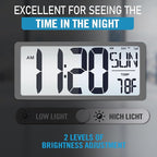 TXL 18.44" Large Amotic Digital Wall Clock - Image 5