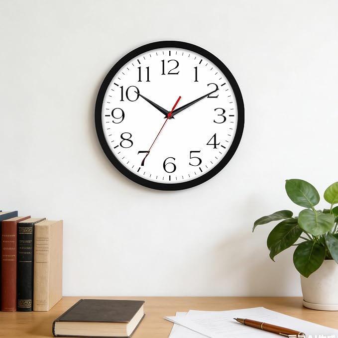DAXSMY 10 Inch Wall Clock - Image 2