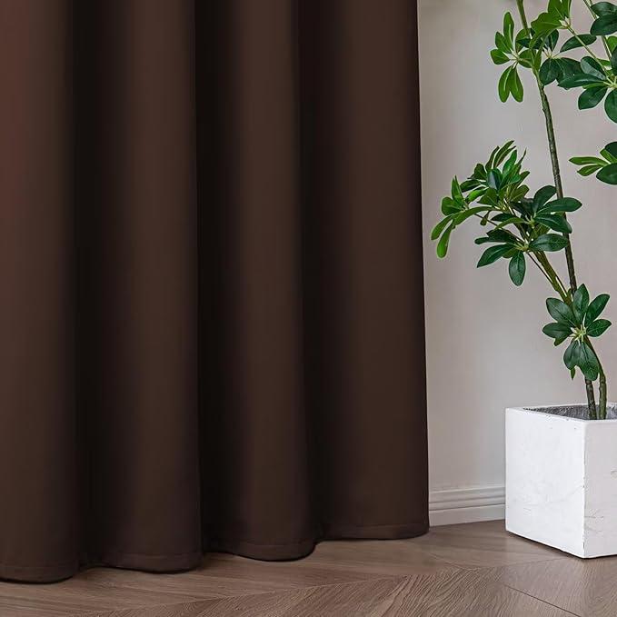 IGEMAEVE Blackout Curtains 96 Inch Length 2 Panels Set, Grommet Energy Saving - Image 7