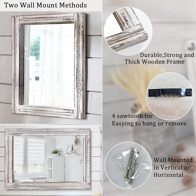 AAZZKANG Large Wall Mirrors - Image 3