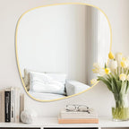 WallBeyond Asymmetrical Mirror, Irregular Wall Mirror, Wall Mirrors Decorative - Image 2