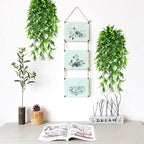 8 Pack Artificial Hanging Plants Fake Greenery Plants Fake lvy Vine - Image 7