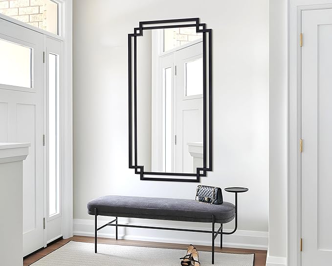 28" x 55" Living Room Mirror for Wall Decor, Large Decorative Mirror - Image 8