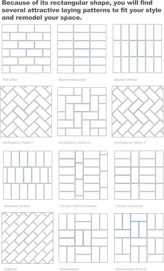 AULIGET 100 Piece Peel and Stick Backsplash PVC Tile, 3 Inch x 6 Inch Dover - Image 7