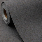 SHUFA Navy Blue Brown Cotton-Like Textured Grasscloth Wallpaper Matte Thick by Unknown