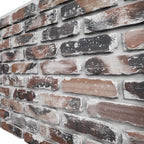 EverStone Aged Brick Faux Brick Panel, 46 7/8" W x 27" H x 1 1/4" D, Farmhouse - Image 7