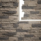 Ekena Millwork 49"W x 25 1/2"H x 1 1/4"D Acadia Ledge Stacked Stone, StoneWall - Image 9