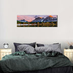 Sunset Landscape Canvas Wall Art - Image 2