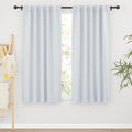 RYB HOME Room Darkening Kitchen Curtains 2 Panels Set, Thermal Insulated Small by RYBHOME