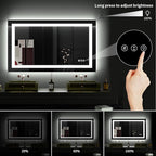 LOAAO 40X24 LED Bathroom Mirror - Image 4
