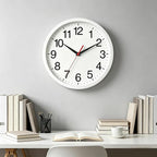Rohioue Wall Clock Modern 8 Inch Battery Operated Silent Non Ticking Small - Image 2