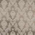 Tempaper Textured Beige Damsel Removable Peel and Stick Damask Wallpaper by TempaperCo
