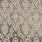Tempaper Textured Beige Damsel Removable Peel and Stick Damask Wallpaper by TempaperCo