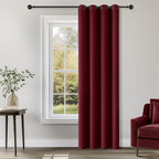 ChrisDowa Blackout Curtains 120 Inches Long by ChrisDowa