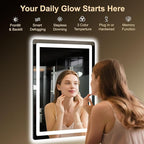 LED Bathroom Mirror, Smart Anti-Fog, Stepless Dimmable - Image 2