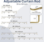ENJOYBASICS Blackout Curtain rod - Image 5