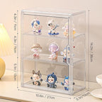 2 Pack 3 Tier Clear Display Case - Image 2