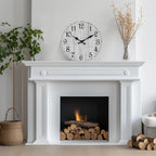 Wall Clock, Country Round Clocks Farmhous Wall Decorative - Image 6