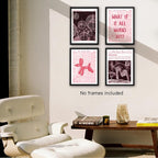 NaZaUK Trendy Preppy Retro Y2K Room Decor, Bar Cart Decor, 12x16 Prints - Image 3