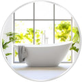 Fabuday Silver Round Mirror for Wall 26 inch by Fabuday