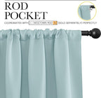 NICETOWN 2 Panels Blackout Curtains, Rod Pocket Thermal Insulated Drapes 84 - Image 5