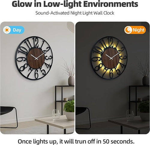 32'' Large Silent Wall Clock - Image 2