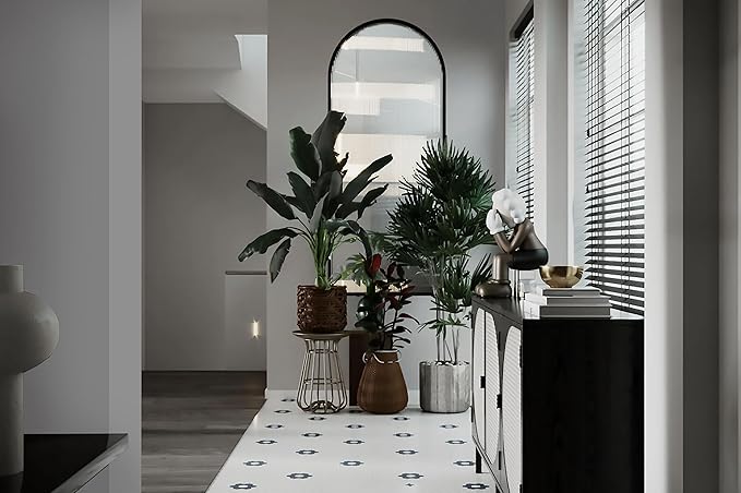 Dimoon 78.7''x17.7'' Grey Peel and Stick Wallpaper Contact Paper Modern Self - Image 6
