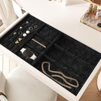 Wallercity Self Adhesive Felt Fabric Wallpaper Black Velvet Wallpaper Peel and - Image 4