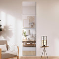 Delma Frameless Mirror Tiles 18"x18"x4 Pcs Wall Mounted, Shatter Resistant Full by Delma