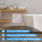 TICONN Access Panel for Drywall, 6 x 9 Inch ABS Plastic Wall Hole Cover Access - Image 7
