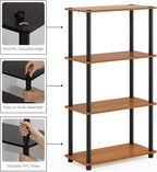 Furinno Turn-N-Tube 4-Tier Multipurpose Shelf Display Rack - Image 8