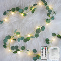 suddus Vines with Lights Battery Operated, 33ft 100 LED Eucalyptus Garland by SUDDUS