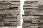 EverStone Cascade Faux Stone Panel, 48 5/8"W x 24 3/4"H x 1 1/4"D, Urban Color - Image 10